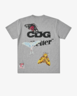 CDG Better™ Gift Shop Butterfly T-Shirt Grey - Image 2