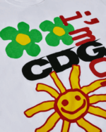 CDG Cactus Plant Flea Market T-Shirt 2 White - Image 3