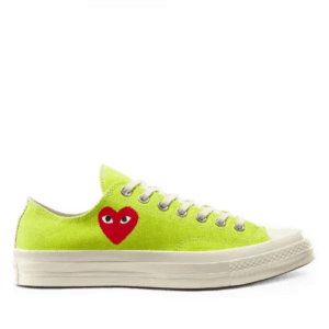 CDG Converse Low Top (Lime Green)
