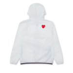 CDG K-Way Zip Jacket White - Image 2