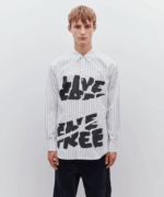 CDG Men’s Live Free Curved Printed Shirt - Image 2