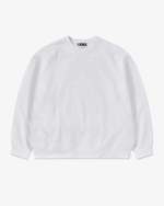 CDG Oversized Sweatshirt White - Image 3