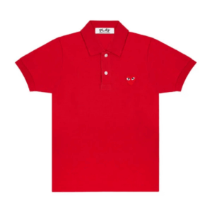 CDG Play Polo Red Emblem (Red)
