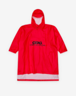 CDG Play Poncho Red – Bold Minimal Streetwear