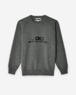 CDG Rib Stitch School Pullover Grey