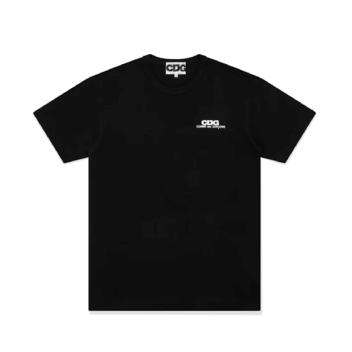 CDG-Small-Logo-T-Shirt-Black.png CDG Small Logo T-Shirt Black - Image 1