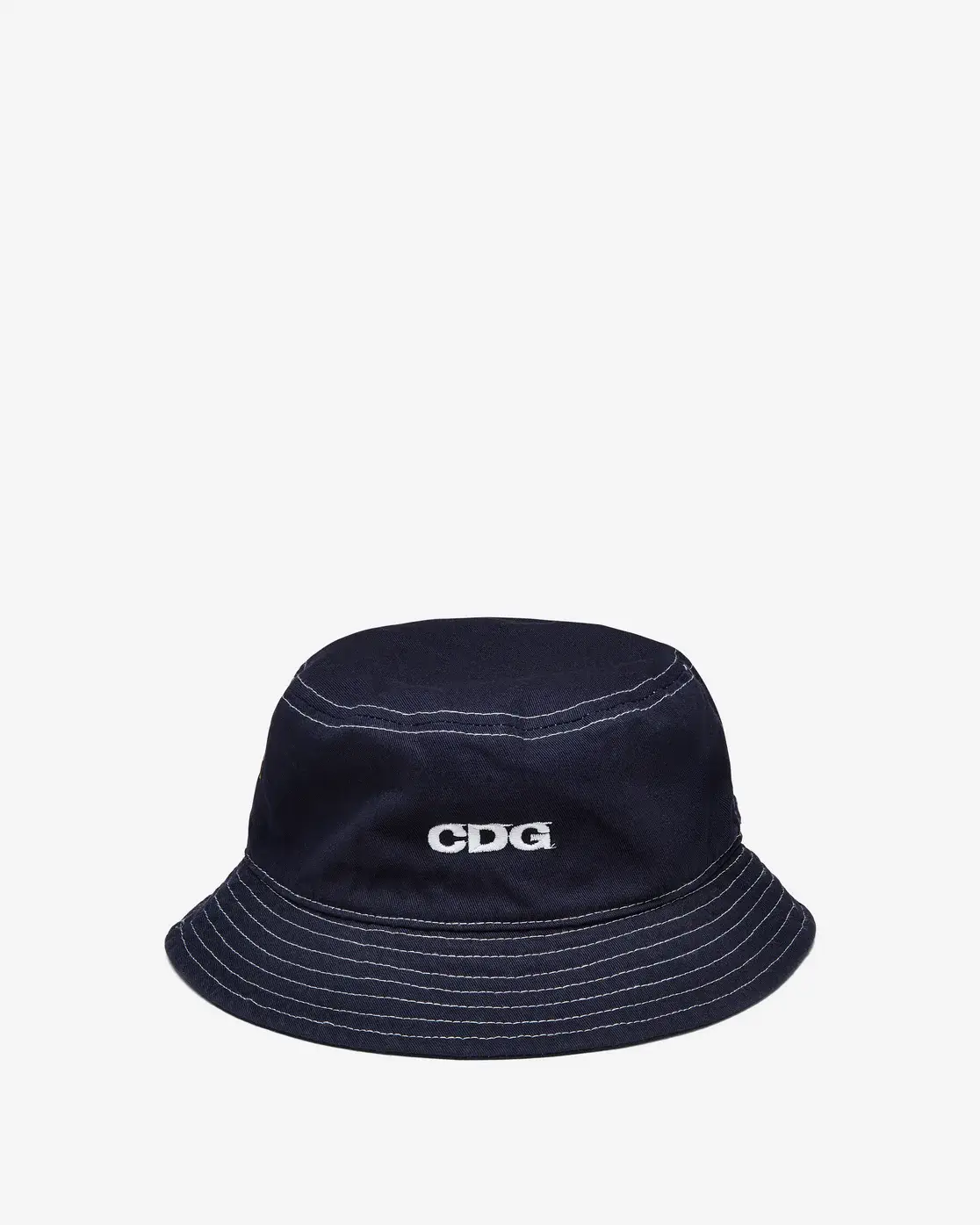 CDG-Staff-Shirt-Hat-Navy.webp CDG Staff Shirt Hat Navy - Image 1