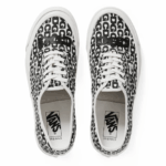 CDG Vans Message Authentic Sneakers White/Black - Image 5