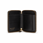 CDG Polka Dot Full Zip Wallet Black SA2100PD - Image 2