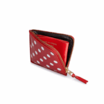 CDG Polka Dot Zip Wallet Red – SA3100PD - Image 2