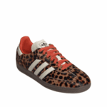 CDG x Adidas Samba Red Leopard