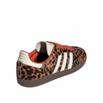 CDG x Adidas Samba Red Leopard - Image 2