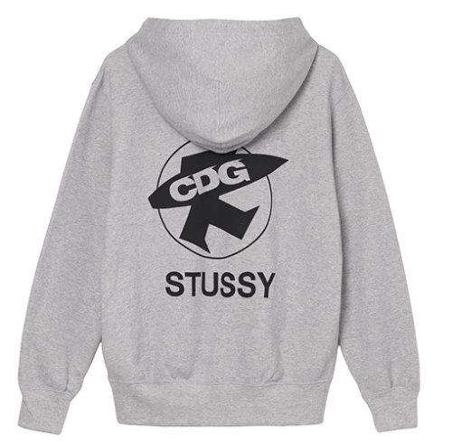 CDG-x-Stussy-Hoodie.png CDG x Stussy Hoodie - Image 1