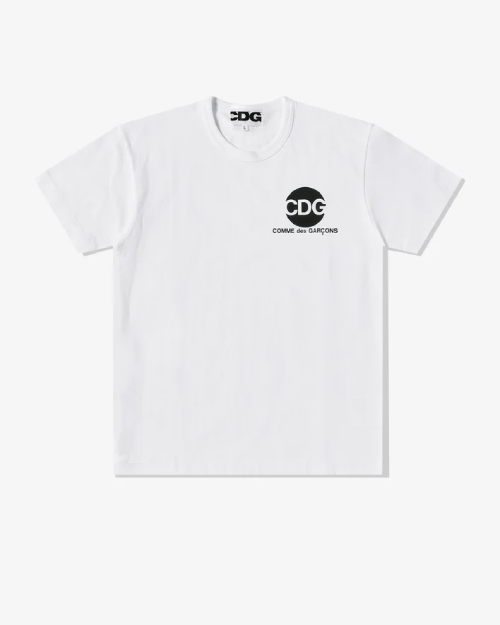 CDG3_587016_3442-1.png CDG Circular Logo T-Shirt White - Image 1