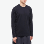 Comme Des Garçons Shirt Long Sleeve Forever Tee (Black) - Image 2