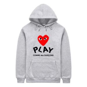 Comme Des Garcons Heart Play Hoodie