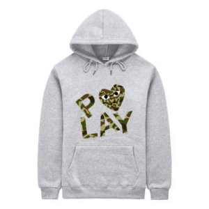 Comme Des Garcons Play Camo Hoodie