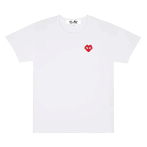 Comme Des Garçons Play Heart Logo (White)