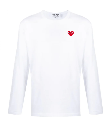 Comme-Des-Garcons-Play-White.png Comme Des Garçons Play White - Image 1